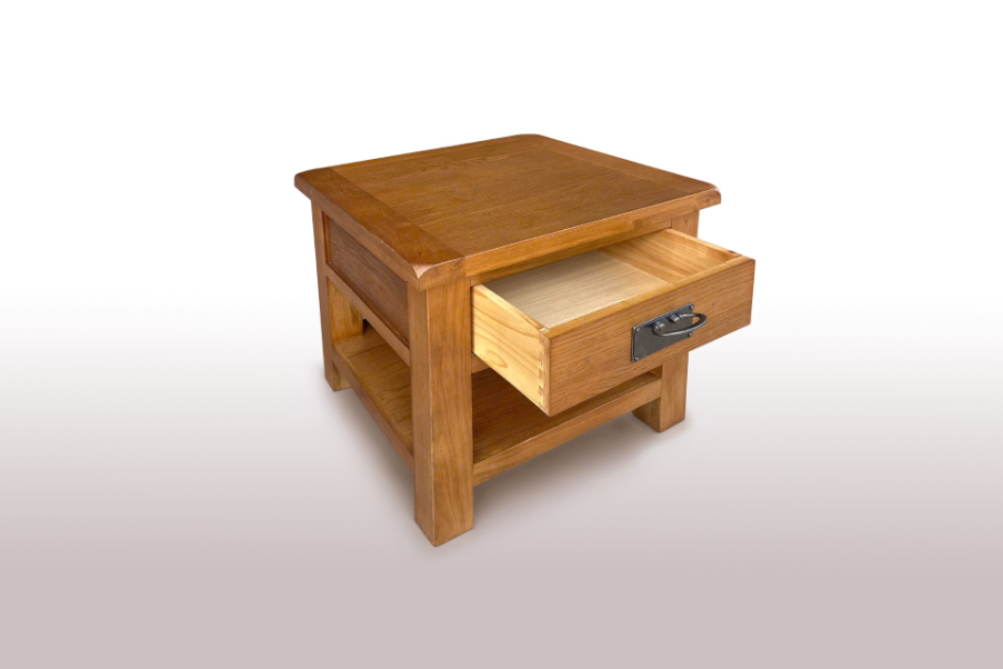 Ferngrove OAK Lamp Table with Drawer