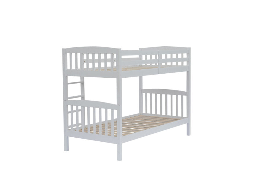 White Bunk Single + Single