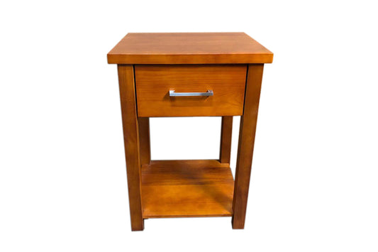 Master Bedside 1 Drawer Warn Honey