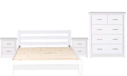 Tina White Bedframe