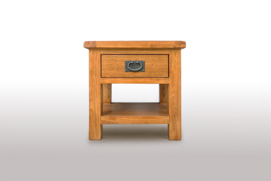 Ferngrove OAK Lamp Table with Drawer