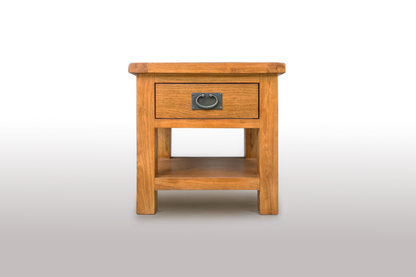 Ferngrove OAK Lamp Table with Drawer