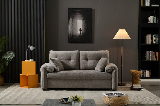 Boston Pull Out Sofa Bed Grey