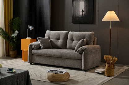 Boston Pull Out Sofa Bed Grey