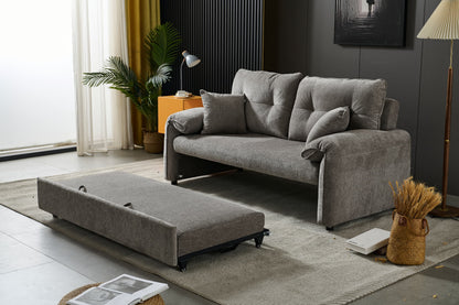 Boston Pull Out Sofa Bed Grey