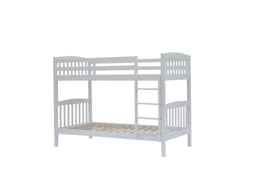 White Bunk Single + Single