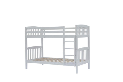 White Bunk Single + Single