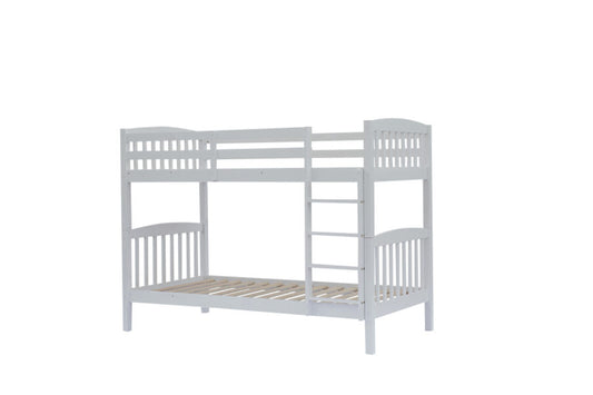 White Bunk Single + Single