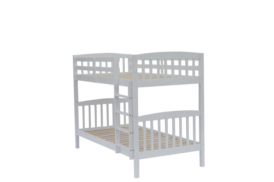White Bunk Single + Single