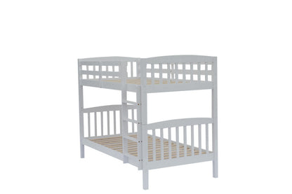 White Bunk Single + Single
