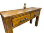 #046 Industrial Rustic Timber Hall Table