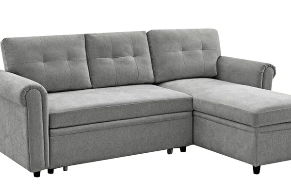 Monaco Pull Out Sofa bed+ Storage Chaise