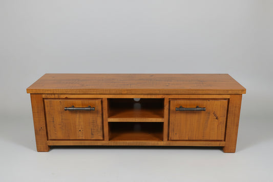 #046 Industrial Rustic Entertainment Unit 1.6m