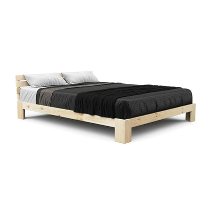 Bella Bedframe Light Natural Wood