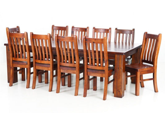 Felton 2.4m Dining Suite 9Pcs