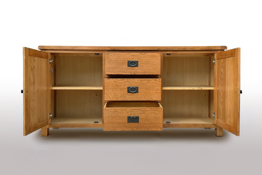Ferngrove OAK 1.8m Large Buffet Table