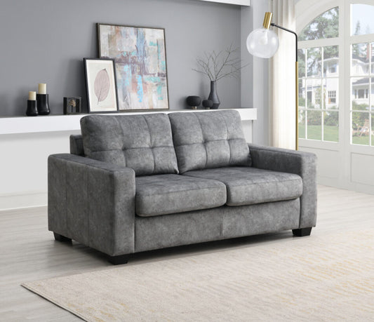 Rose Pull out Sofa Bed Charcoal